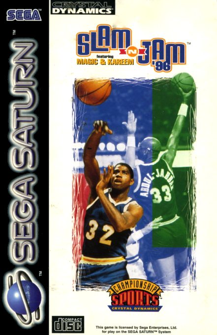 Jaquette de Slam 'n Jam '96 featuring Magic & Kareem : Signature Edition