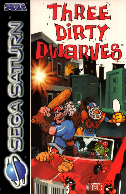 Jaquette de Three Dirty Dwarves