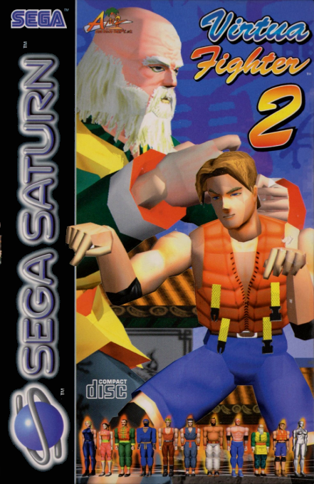 Jaquette de Virtua Fighter 2