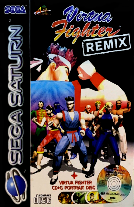 Jaquette de Virtua Fighter Remix