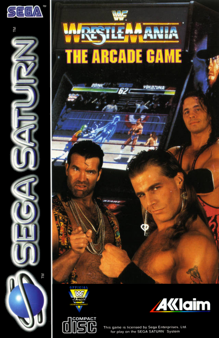 Jaquette de WWF WrestleMania : The Arcade Game