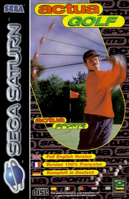 Jaquette de Actua Golf