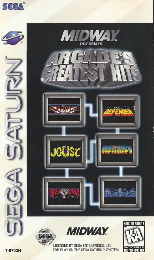 Jaquette de Williams Arcade's Greatest Hits
