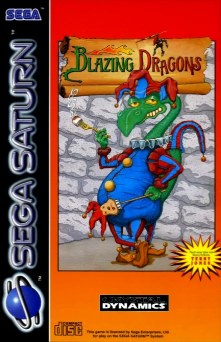 Jaquette de Blazing Dragons