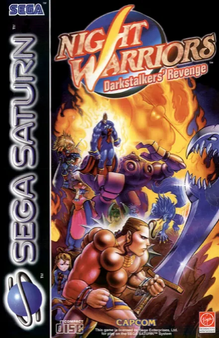 Jaquette de Night Warriors : Darkstalkers' Revenge
