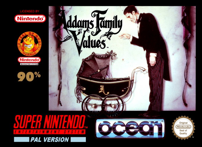 Jaquette de Addams Family Values
