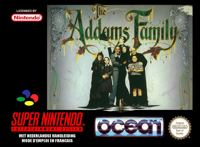 Jaquette de The Addams Family