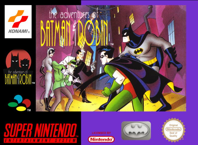 Jaquette de The Adventures of Batman & Robin