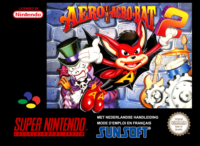 Jaquette de Aero the Acro-Bat 2