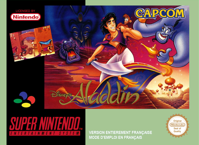 Jaquette de Disney's Aladdin