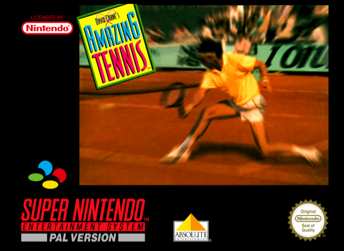 Jaquette de David Crane's Amazing Tennis