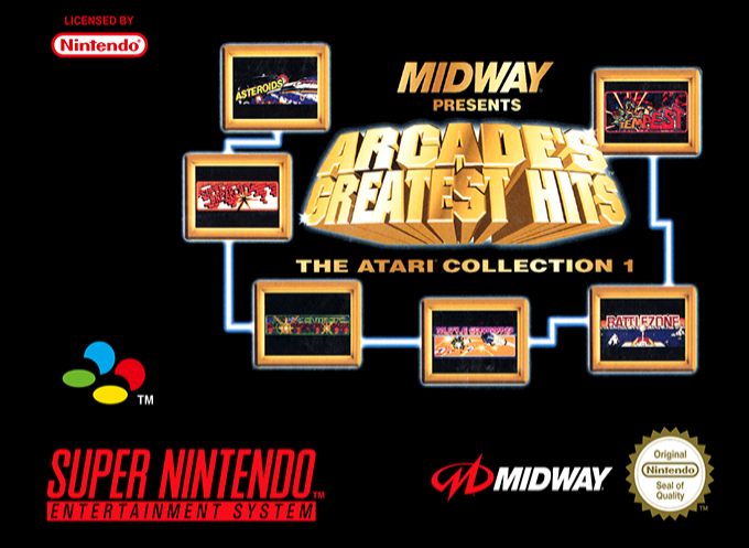 Jaquette de Arcade's Greatest Hits : The Atari Collection 1