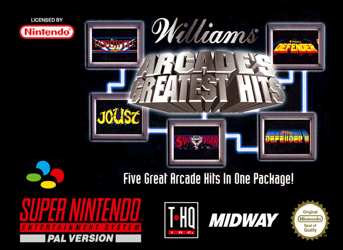 Jaquette de Williams Arcade's Greatest Hits