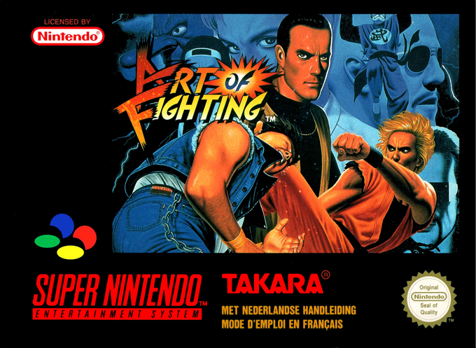 Jaquette de Art of Fighting