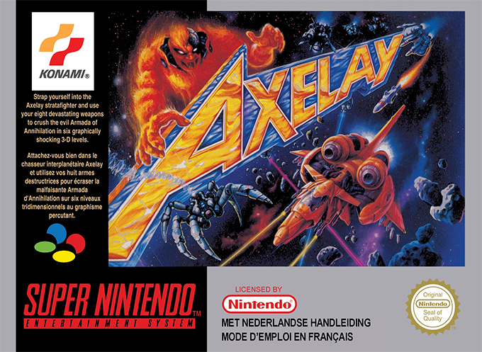 Jaquette de Axelay
