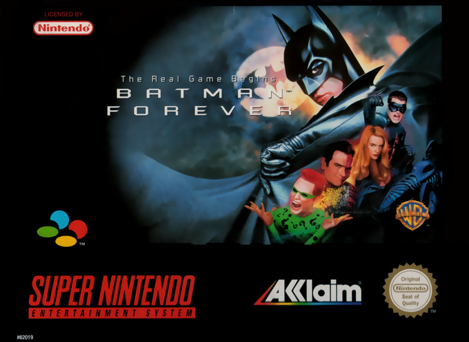 Jaquette de Batman Forever