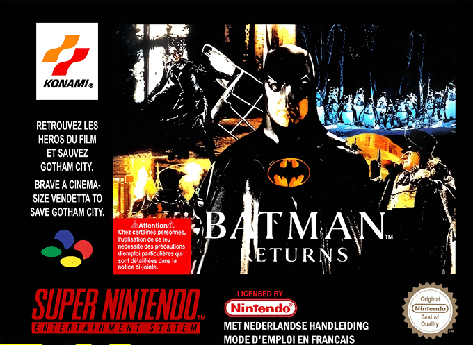 Jaquette de Batman Returns