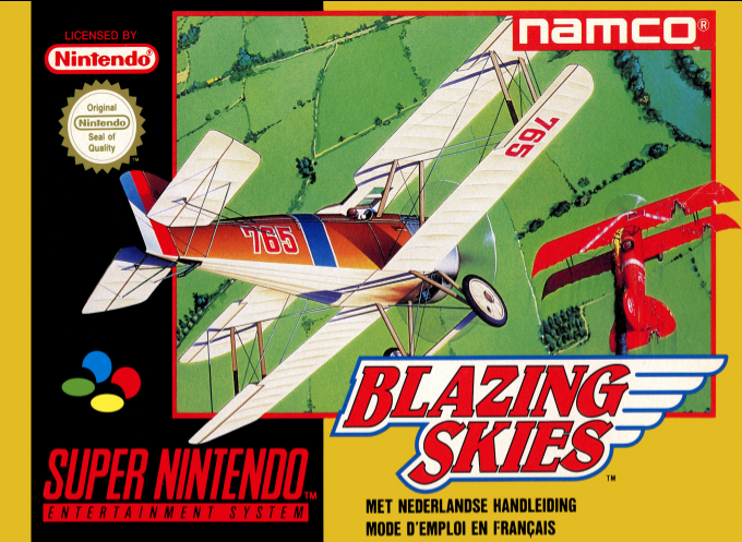 Jaquette de Blazing Skies