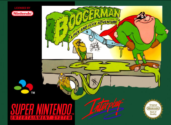 Jaquette de Boogerman : A Pick and Flick Adventure