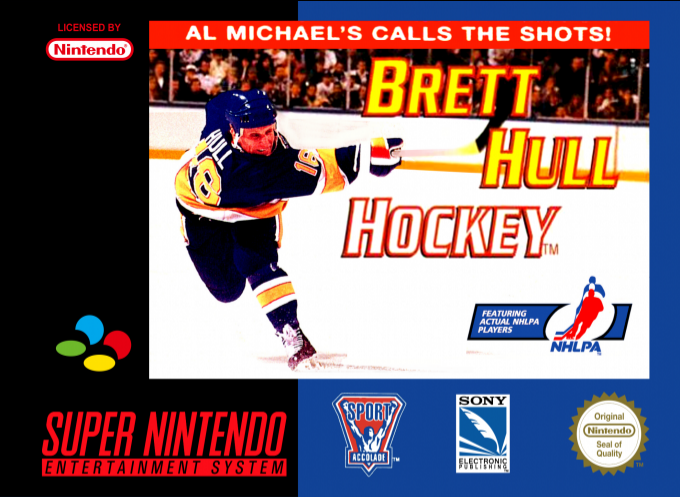 Jaquette de Brett Hull Hockey