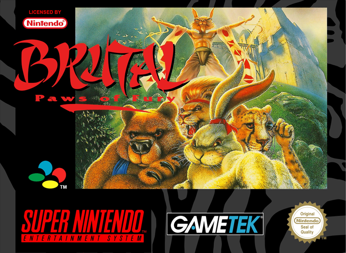 Jaquette de Brutal : Paws of Fury