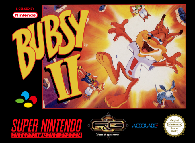 Jaquette de Bubsy II