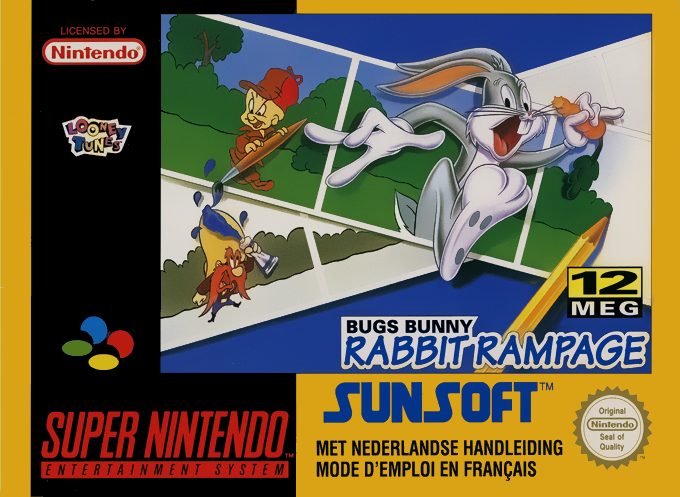 Jaquette de Bugs Bunny : Rabbit Rampage
