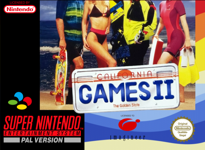 Jaquette de California Games II
