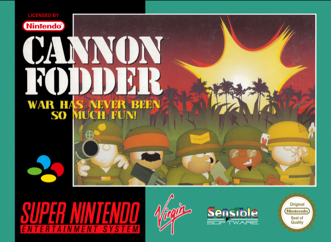 Jaquette de Cannon Fodder