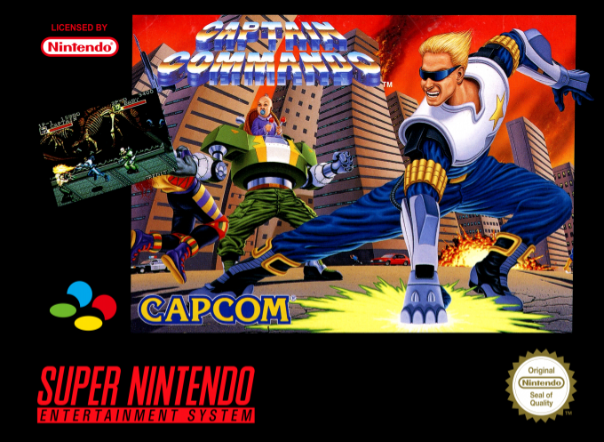 Jaquette de Captain Commando