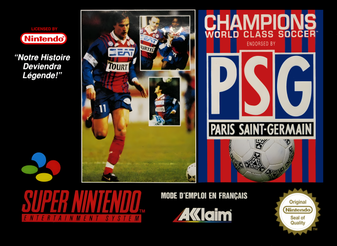 Jaquette de Champions : World Class Soccer