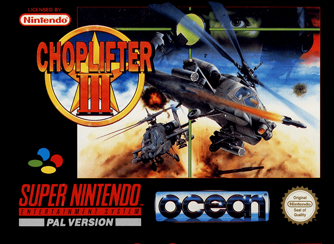 Jaquette de Choplifter III