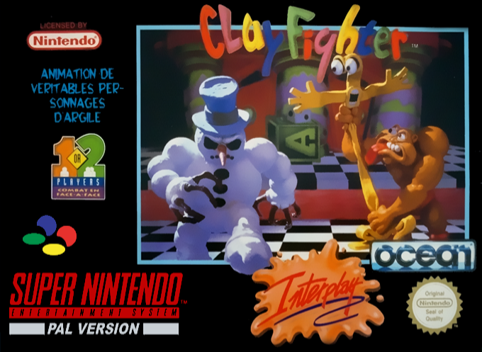 Jaquette de Clay Fighter