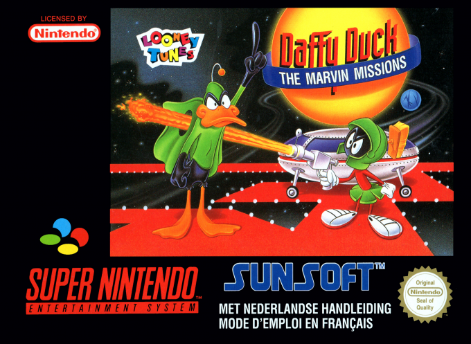 Jaquette de Daffy Duck : The Marvin Missions