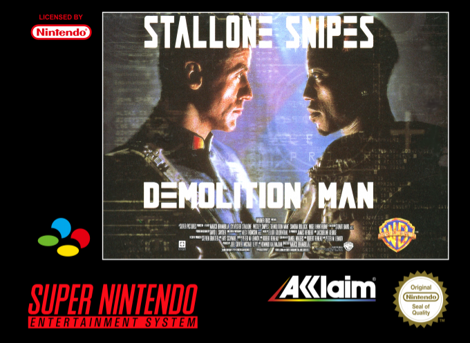 Jaquette de Demolition Man