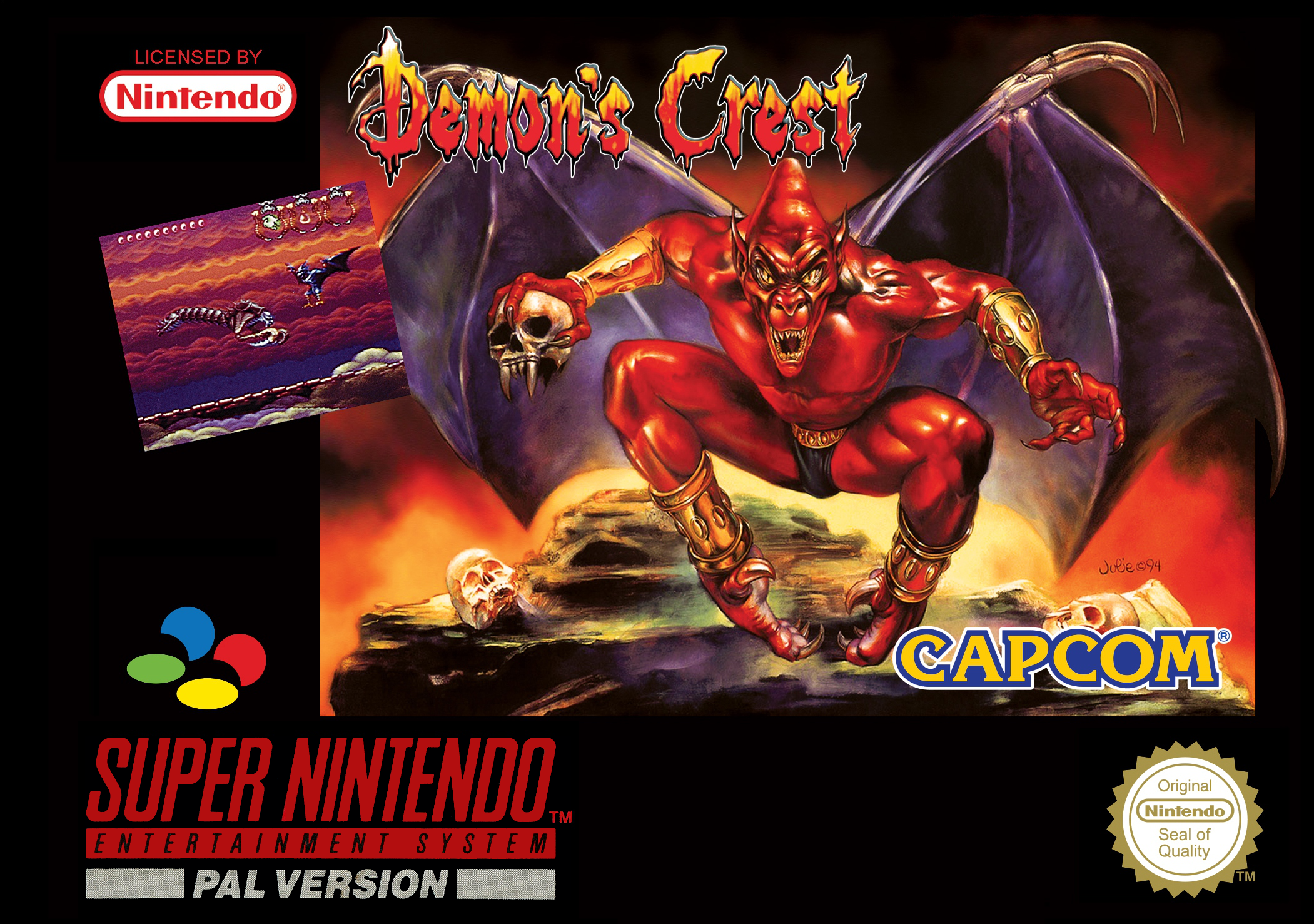 Jaquette de Demon's Crest