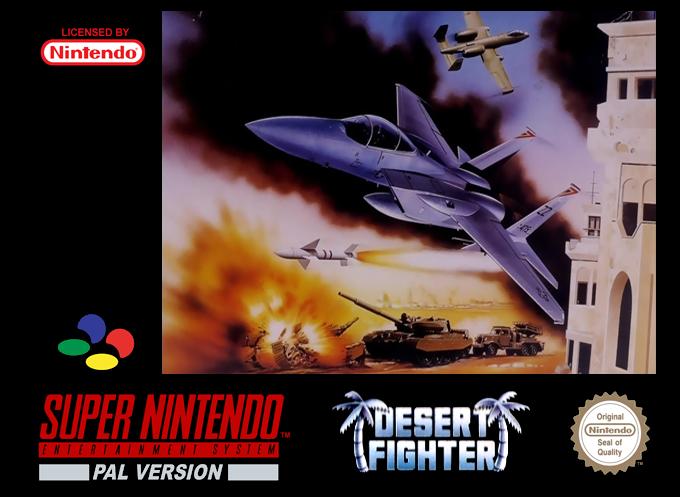 Jaquette de Desert Fighter