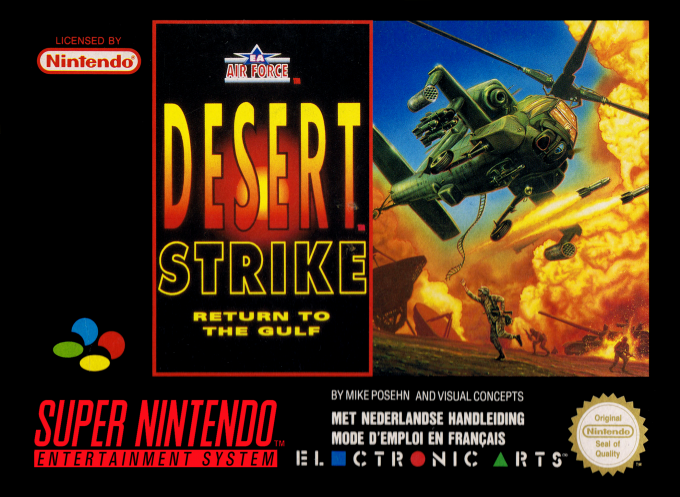 Jaquette de Desert Strike : Return to the Gulf