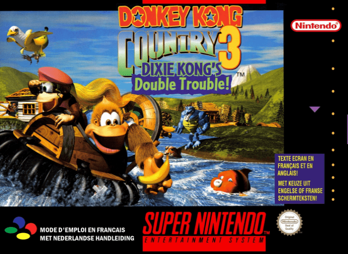 Jaquette de Donkey Kong Country 3 : Dixie Kong's Double Trouble!