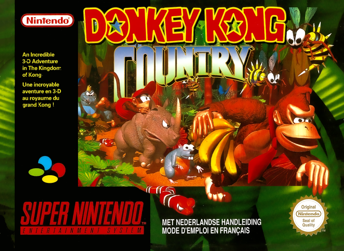 Jaquette de Donkey Kong Country