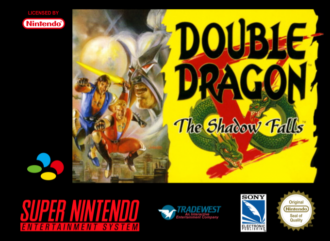 Jaquette de Double Dragon V : The Shadow Falls