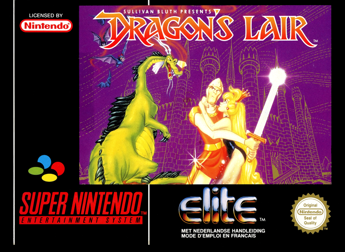 Jaquette de Dragon's Lair
