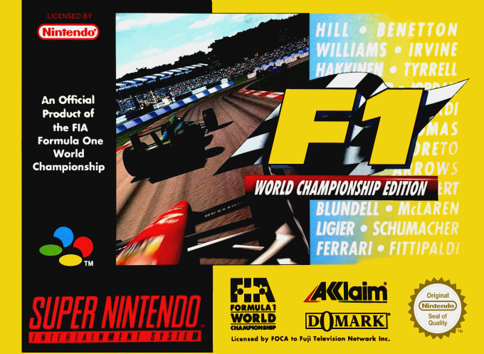 Jaquette de F1 World Championship Edition