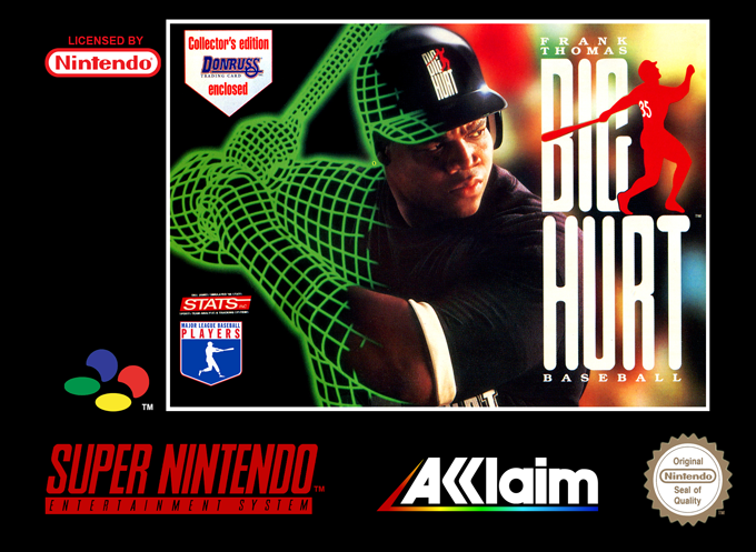 Jaquette de Frank Thomas Big Hurt Baseball