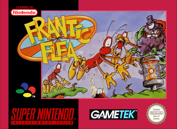 Jaquette de Frantic Flea
