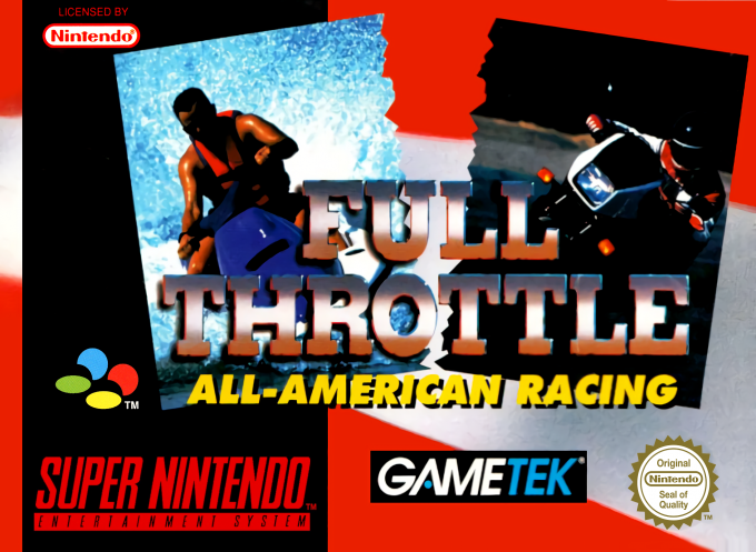 Jaquette de Full Throttle : All-American Racing