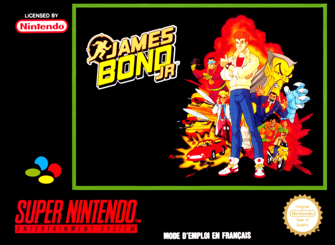 Jaquette de James Bond Jr