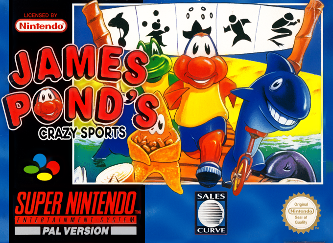 Jaquette de James Pond's Crazy Sports