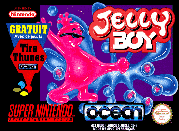 Jaquette de Jelly Boy