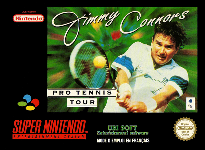 Jaquette de Jimmy Connors Pro Tennis Tour